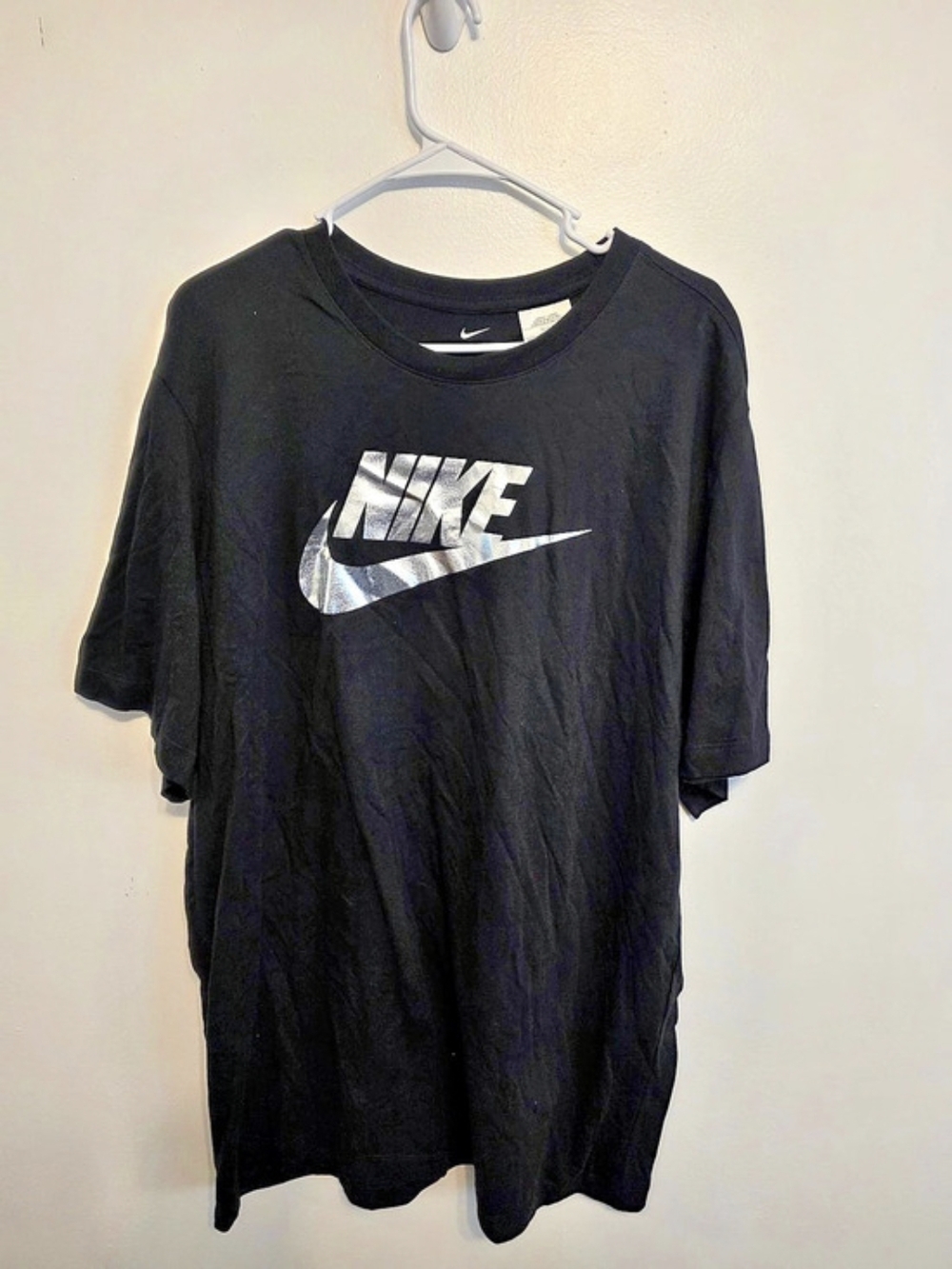 Nike The Nike Tee Logo Tee Black XXL